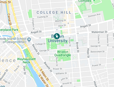 Brown University Campus Map - United States Map